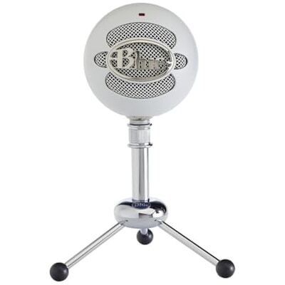 Logitech Blue Snowball Micrófono de Condensador USB para Grabaciones Logitech Blue Snowball Micrófono de Condensador USB para Grabaciones