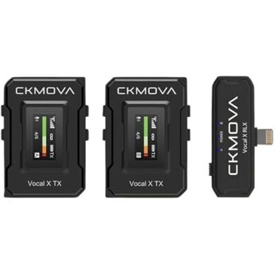 CKMOVA Micrófono Vocal X V6 MK2 Negro CKMOVA Micrófono Vocal X V6 MK2 Negro