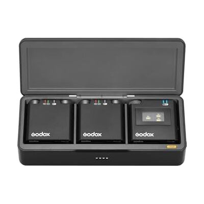 GODOX Sistema de micrófono inalámbrico de 2,4 GHz GODOX Sistema de micrófono inalámbrico de 2,4 GHz