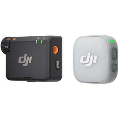 DJI Mic Mini 2 (1 TX + 1 RX estándar), micrófono lavalier inalámbrico para móvil iPhone y Android/cámara/Tableta/PC, Ultraligero, batería de 11.5 h, cancelación de Ruido, Vlogs y Streaming DJI Mic Mini 2 (1 TX + 1 RX estándar), micrófono lavalier inalámbrico para móvil iPhone y Android/cámara/Tableta/PC, Ultraligero, batería de 11.5 h, cancelación de Ruido, Vlogs y Streaming