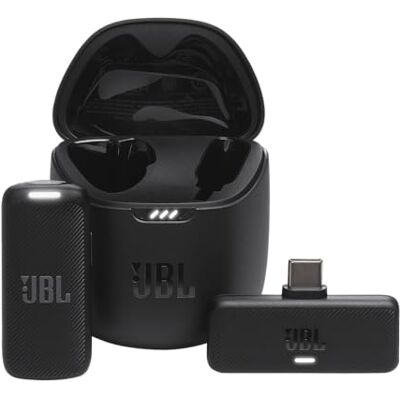 JBL Quantum Stream inalámbrico USB-C – Micrófono de transmisión inalámbrico portátil para grabaciones cristalinas, 24 Horas de Tiempo de grabación, más Carga de Velocidad, Parabrisas Incluido para JBL Quantum Stream inalámbrico USB-C – Micrófono de transmisión inalámbrico portátil para grabaciones cristalinas, 24 Horas de Tiempo de grabación, más Carga de Velocidad, Parabrisas Incluido para