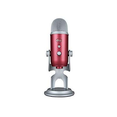 Logitech Blue Microphones Yeti Micrófono USB para grabación y transmisión en PC y Mac, transmisión de Juegos, Llamadas de Skype, transmisión de Youtube, Plug and Play, Color Rojo Acero Logitech Blue Microphones Yeti Micrófono USB para grabación y transmisión en PC y Mac, transmisión de Juegos, Llamadas de Skype, transmisión de Youtube, Plug and Play, Color Rojo Acero