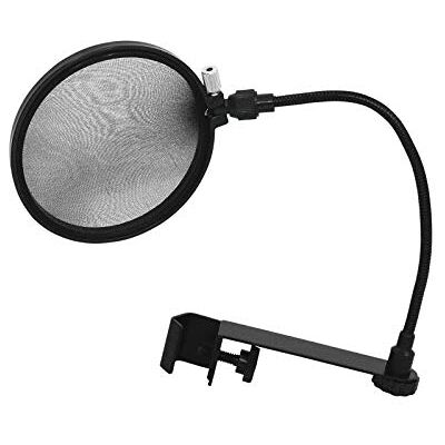 Omnitronic Filtro pop micrófono, negro Omnitronic Filtro pop micrófono, negro