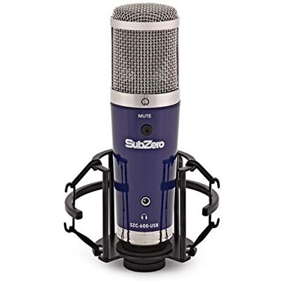 SubZero SZC-600 Micrófono de Condensador USB SubZero SZC-600 Micrófono de Condensador USB