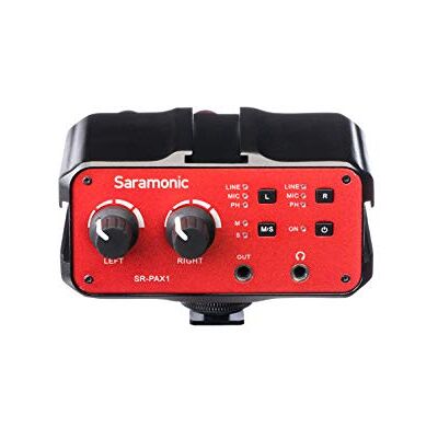 Saramonic Mezclador de Audio Doble Canal XLR con Jack de 3.5 SR-PAX1 Saramonic Mezclador de Audio Doble Canal XLR con Jack de 3.5 SR-PAX1