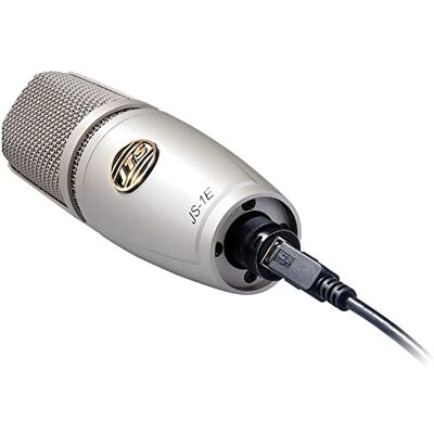 JTS Micrófono de estudio de diafragma grande JS-1USB con conector USB JTS Micrófono de estudio de diafragma grande JS-1USB con conector USB