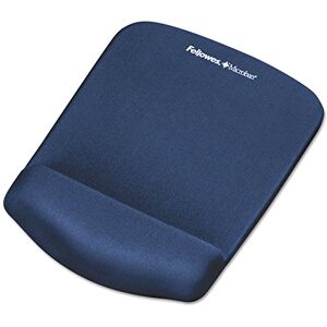 Fellowes PlushTouch Alfombrilla de ratón y reposamuñecas con tecnología FoamFusion, Color Azul Fellowes PlushTouch Alfombrilla de ratón y reposamuñecas con tecnología FoamFusion, Color Azul