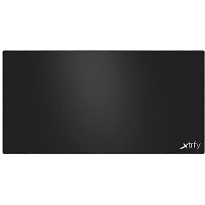 Xtrfy GP2, Alfombrilla de Ratón Gaming Grande de Tela (1200 x 600 x 4 mm), Precisión en Cada Movimiento, Bordes Cosidos, Base Antideslizante, Lavable a Máquina, Negro Xtrfy GP2, Alfombrilla de Ratón Gaming Grande de Tela (1200 x 600 x 4 mm), Precisión en Cada Movimiento, Bordes Cosidos, Base Antideslizante, Lavable a Máquina, Negro
