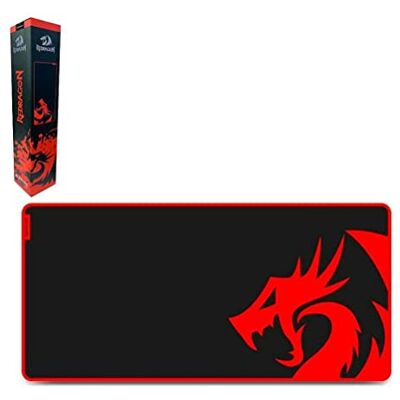 Redragon Kunlun Red P006A Alfombrilla de ratón (80 x 40 cm), Color Rojo Redragon Kunlun Red P006A Alfombrilla de ratón (80 x 40 cm), Color Rojo