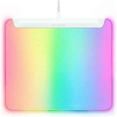 Razer Firefly V2 Pro Alfombrilla de ratón para Juegos con retroiluminación RGB Puerto USB Integrado (iluminación LED de 15 Zonas, Superficie con Textura micrograbada) Blanco Razer Firefly V2 Pro Alfombrilla de ratón para Juegos con retroiluminación RGB Puerto USB Integrado (iluminación LED de 15 Zonas, Superficie con Textura micrograbada) Blanco