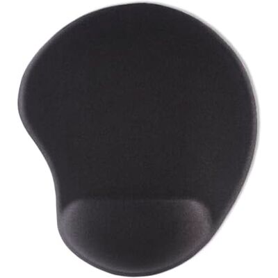 Hama Alfombrilla ratón ergonómica (Alfombrilla con reposa muñecas de Gel, Base Antideslizante, Mousepad, pc, portátil) Negro Hama Alfombrilla ratón ergonómica (Alfombrilla con reposa muñecas de Gel, Base Antideslizante, Mousepad, pc, portátil) Negro