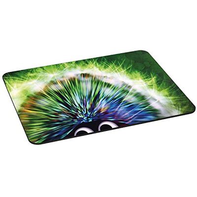 PEDEA Alfombrilla para ratón (tamaño grande), diseño de cerdito, color verde PEDEA Alfombrilla para ratón (tamaño grande), diseño de cerdito, color verde