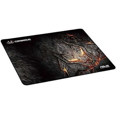 Asus Cerberus Pad Alfombrilla Gaming con Tejido denso y Grueso, Color Negro Asus Cerberus Pad Alfombrilla Gaming con Tejido denso y Grueso, Color Negro