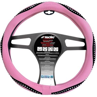 Simoni Racing Funda Volante Diamonds 37-39cm Cuero Ecológico Rosa Simoni Racing Funda Volante Diamonds 37-39cm Cuero Ecológico Rosa