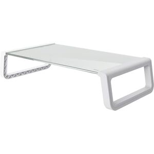 Trust Monta Soporte Monitor Escritorio 41 x 22 x 10 cm, Elevador Monitor de Cristal Templado, Alzador Pantalla, Organizador de Mesa para Ordenador Portátil, Computadora, Mac, PC Blanco Trust Monta Soporte Monitor Escritorio 41 x 22 x 10 cm, Elevador Monitor de Cristal Templado, Alzador Pantalla, Organizador de Mesa para Ordenador Portátil, Computadora, Mac, PC Blanco