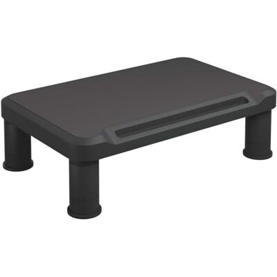 vidaXL Soporte para Monitor Pantalla Plataforma Almacenamiento Elevador Alta Ajustable Oficina Trabajo Portátil Sobremesa Base Oficina Negro vidaXL Soporte para Monitor Pantalla Plataforma Almacenamiento Elevador Alta Ajustable Oficina Trabajo Portátil Sobremesa Base Oficina Negro