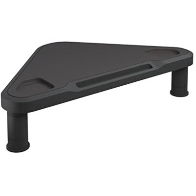vidaXL Soporte de esquina para monitor negro 49x28x10,5 cm vidaXL Soporte de esquina para monitor negro 49x28x10,5 cm