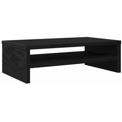 vidaXL Soporte para Monitor de Roble Negro, 42x24x13 cm, vidaXL Soporte para Monitor de Roble Negro, 42x24x13 cm,