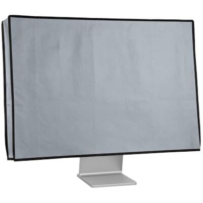 kwmobile Cubierta compatible con Monitor de 27-28" Funda protectora para pantalla antipolvo Protector gris claro kwmobile Cubierta compatible con Monitor de 27-28" Funda protectora para pantalla antipolvo Protector gris claro
