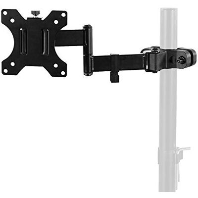 VIVO MOUNT-POLE01A Brazo para Monitor con Montaje en Poste, de Acero, con Movimiento Completo y Placa VESA extraíble de 75 y 100 mm, Compatible con Pantallas de 17 a 32", Negro VIVO MOUNT-POLE01A Brazo para Monitor con Montaje en Poste, de Acero, con Movimiento Completo y Placa VESA extraíble de 75 y 100 mm, Compatible con Pantallas de 17 a 32", Negro