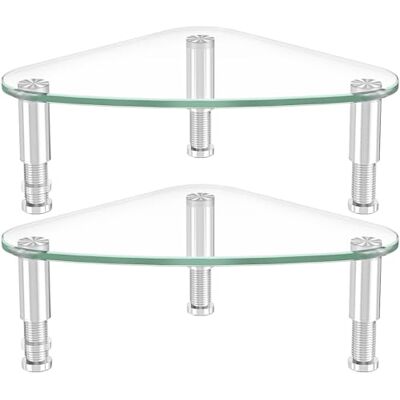 Hemudu Soporte de esquina universal para monitor de computadora y portátil HD01T-203 (2 unidades) Hemudu Soporte de esquina universal para monitor de computadora y portátil HD01T-203 (2 unidades)
