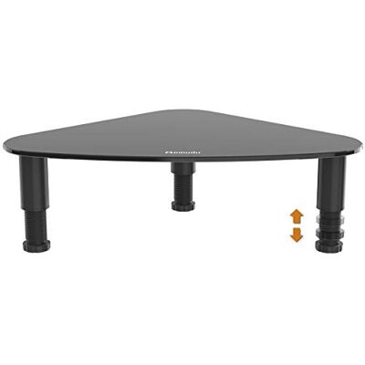 Hemudu Elevador Monitor Escritorio, Soporte Monitor Mesa con Altura Ajustable, Soporte Triangular para Pantalla Plana LCD LED, Portátil/Televisores, Base Monitor Ahorra Espacio, Capacidad hasta 40kg Hemudu Elevador Monitor Escritorio, Soporte Monitor Mesa con Altura Ajustable, Soporte Triangular para Pantalla Plana LCD LED, Portátil/Televisores, Base Monitor Ahorra Espacio, Capacidad hasta 40kg