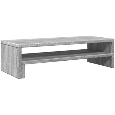 vidaXL Soporte de pantalla madera ingeniería gris Sonoma 54x22x15 cm vidaXL Soporte de pantalla madera ingeniería gris Sonoma 54x22x15 cm