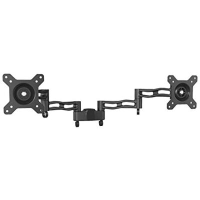 Duronic DM35P2 Brazo Doble para 2 Pantallas, Soporte de Monitor sin Poste Compatible con Todos los Postes de la Gama DM35, Incluye 2 Cabezales y 2 Extensiones, Montaje, VESA Duronic DM35P2 Brazo Doble para 2 Pantallas, Soporte de Monitor sin Poste Compatible con Todos los Postes de la Gama DM35, Incluye 2 Cabezales y 2 Extensiones, Montaje, VESA