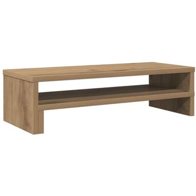 vidaXL Soporte de pantalla madera ingeniería roble Sonoma 54x22x15 cm vidaXL Soporte de pantalla madera ingeniería roble Sonoma 54x22x15 cm