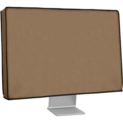 kwmobile Cubierta compatible con Monitor de 24-26" Funda protectora para pantalla antipolvo Protector café capuchino kwmobile Cubierta compatible con Monitor de 24-26" Funda protectora para pantalla antipolvo Protector café capuchino