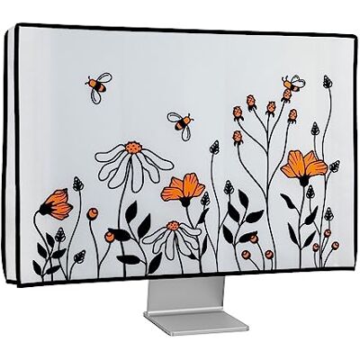 kwmobile Funda compatible con monitor Monitor de 20-22" Cubierta protectora textil para pantalla Fauna y flora kwmobile Funda compatible con monitor Monitor de 20-22" Cubierta protectora textil para pantalla Fauna y flora