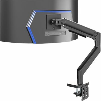 VIVO Soporte Premium para Monitor, Brazo con Tensión de Alta Resistencia para Pantallas de hasta 49 Pulgadas, Negro, STAND-V101V VIVO Soporte Premium para Monitor, Brazo con Tensión de Alta Resistencia para Pantallas de hasta 49 Pulgadas, Negro, STAND-V101V