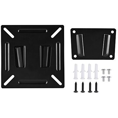 VBESTLIFE Soporte de Montaje en Pared, Soporte de Monitor para Pantalla LCD LED de 12-24 Pulgadas Monitor de TV PC VBESTLIFE Soporte de Montaje en Pared, Soporte de Monitor para Pantalla LCD LED de 12-24 Pulgadas Monitor de TV PC