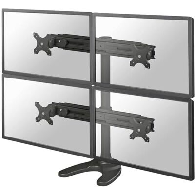 Neomounts NewStar Soporte de escritorio para monitor negro FPMA-D700DD4 cuatro veces 19-30 32kg Neomounts NewStar Soporte de escritorio para monitor negro FPMA-D700DD4 cuatro veces 19-30 32kg