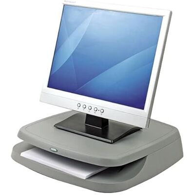 Fellowes Soporte para Monitor de hasta 21", Color Gris Fellowes Soporte para Monitor de hasta 21", Color Gris