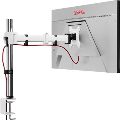 Duronic DM251X3 We Brazo para Monitor de 13" a 27" de 8Kg máx Cada Pantalla Cabezal VESA 75 y 100 Giratorio e Inclinable -90°+ 35°, Altura Ajustable 40cm, Brazo Extensible 33cm, Soporte TV LED Duronic DM251X3 We Brazo para Monitor de 13" a 27" de 8Kg máx Cada Pantalla Cabezal VESA 75 y 100 Giratorio e Inclinable -90°+ 35°, Altura Ajustable 40cm, Brazo Extensible 33cm, Soporte TV LED