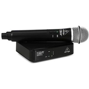 Behringer ULTRALINK Sistema inalámbrico digital de alto rendimiento de 2,4 GHz con micrófono de mano y receptor Behringer ULTRALINK Sistema inalámbrico digital de alto rendimiento de 2,4 GHz con micrófono de mano y receptor