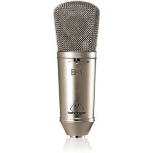 Behringer B-1 Micrófono de Condensador de Estudio de Diafragma Grande con Pulverizador de Oro Behringer B-1 Micrófono de Condensador de Estudio de Diafragma Grande con Pulverizador de Oro