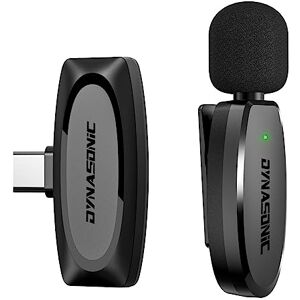 DYNASONIC DM-Pro 02 (2ª Generación) Microfono Inalambrico Profesional Android Tipo C. Micrófono de Solapa Lavalier para Movil (2,4GHz) Facebook Tiktok Video Vlog Youtube. DYNASONIC DM-Pro 02 (2ª Generación) Microfono Inalambrico Profesional Android Tipo C. Micrófono de Solapa Lavalier para Movil (2,4GHz) Facebook Tiktok Video Vlog Youtube.