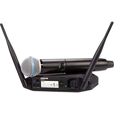 Sistema inalámbrico de doble banda Shure GLXD24+UK/B58-Z4 Sistema inalámbrico de doble banda Shure GLXD24+UK/B58-Z4