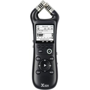 Grabadora de audio X-Vive XV1-R - Soporta 96kHz, 32-bit float, LCD, SDXC Grabadora de audio X-Vive XV1-R - Soporta 96kHz, 32-bit float, LCD, SDXC
