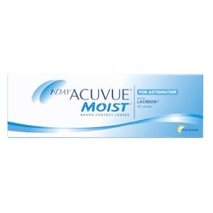 Acuvue 1-DAY MOIST for ASTIGMATISM Lentillas diarias protección UV 30 lentes Acuvue 1-DAY MOIST for ASTIGMATISM Lentillas diarias protección UV 30 lentes