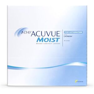 Acuvue 1-DAY MOIST for ASTIGMATISM Lentillas diarias protección UV 90 lentes Acuvue 1-DAY MOIST for ASTIGMATISM Lentillas diarias protección UV 90 lentes