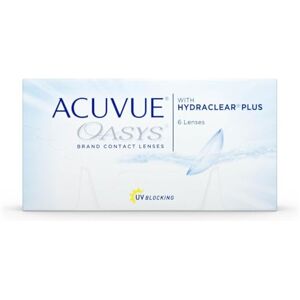 Acuvue ® OASYS with HYDRACLEAR® PLUS Reemplazo Quincenal protección UV 6 lentes Acuvue ® OASYS with HYDRACLEAR® PLUS Reemplazo Quincenal protección UV 6 lentes