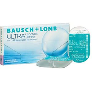 Bausch + Lomb ULTRA lentillas mensuales esféricas, 6 unidades / 8.7 BC / 14.20 DIA / -00,75 Bausch + Lomb ULTRA lentillas mensuales esféricas, 6 unidades / 8.7 BC / 14.20 DIA / -00,75