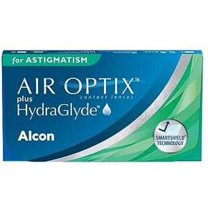 Air Optix plus HydraGlyde for Astigmatism Lentes de contacto tóricas de reemplazo mensual, Pack de 6, R 8.7 mm, D 14.5 mm, cilindro -0.75, eje 80, -0.5 Diopt Air Optix plus HydraGlyde for Astigmatism Lentes de contacto tóricas de reemplazo mensual, Pack de 6, R 8.7 mm, D 14.5 mm, cilindro -0.75, eje 80, -0.5 Diopt