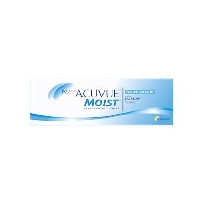 Acuvue 1-DAY MOIST for ASTIGMATISM Reemplazo Diario protección UV 30 lentes Acuvue 1-DAY MOIST for ASTIGMATISM Reemplazo Diario protección UV 30 lentes