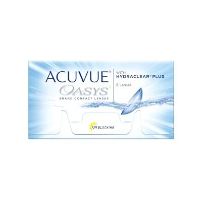 Acuvue ® OASYS with HYDRACLEAR® PLUS Reemplazo Quincenal protección UV 6 lentes Acuvue ® OASYS with HYDRACLEAR® PLUS Reemplazo Quincenal protección UV 6 lentes