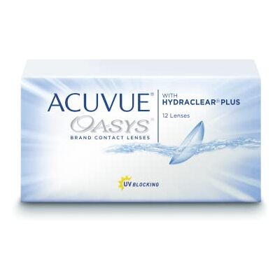 Acuvue ® OASYS with HYDRACLEAR® PLUS Reemplazo Quincenal protección UV 12 lentes Acuvue ® OASYS with HYDRACLEAR® PLUS Reemplazo Quincenal protección UV 12 lentes