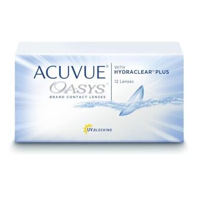 Acuvue ® OASYS with HYDRACLEAR® PLUS Reemplazo Quincenal protección UV 12 lentes Acuvue ® OASYS with HYDRACLEAR® PLUS Reemplazo Quincenal protección UV 12 lentes
